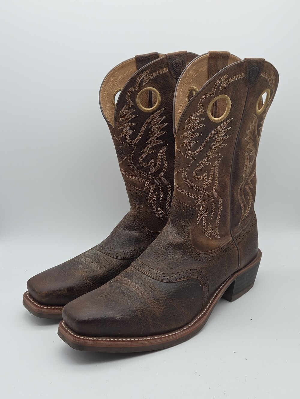 Ariat Heritage Roughstock Performance Western Boots Size 15 Wide - Picture 2 of 10